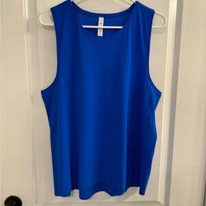 blue tank tops for man